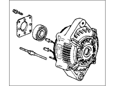 71173-SP0-A00 Acura Guard, Front Bumper Corner Illustration 1 of 1