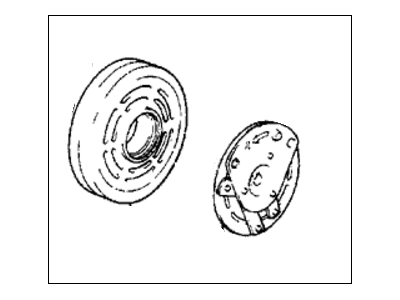 8-94381-052-1 Acura Bracket, Power Steering Oil Tank Illustration 1 of 1