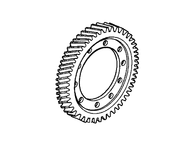 Acura 41233-P4P-000 Gear, Final Driven