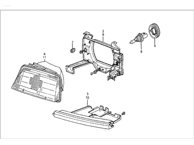 Acura 74881-SM4-A01ZB Cover, Trunk Opener (Palmy Gray) 74881-SM4-A01ZB Acura Cover, Trunk Opener (Palmy Gray) Illustration 1 of 1