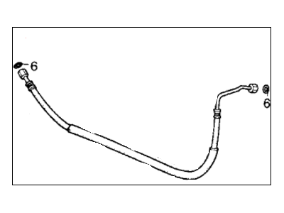 8-97129-045-0 Acura Plate, Thrust Illustration 1 of 1