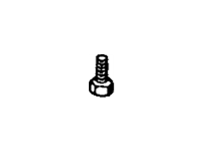 Acura 92000-10020-0H Bolt, Hex. (10X20) 92000-10020-0H Acura Bolt, Hex. (10X20) Illustration 1 of 1