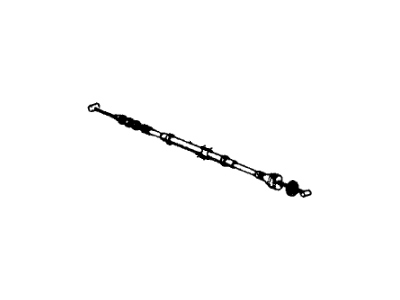 39792-SZ5-A00 Acura Bracket, Middle (Driver Side) Illustration 1 of 1