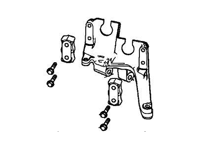 24600-5HJ-010 Acura Stay, Change Wire Illustration 1 of 1