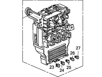 8-94467-772-1 Acura Sensor, Deceleration Illustration 1 of 1