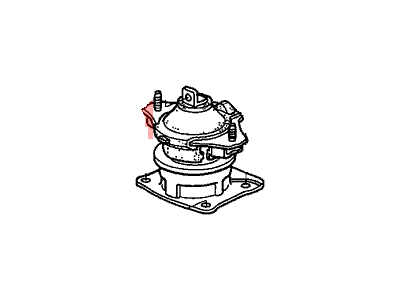 Acura 50830-SDA-E01 Front Engine Mounting Rubber Assembly