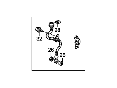 2006 Acura TSX Brake Line - 01465-SDA-A03