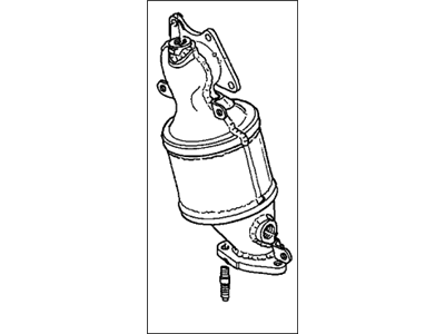 2004 Acura TL Catalytic Converter - 18190-RCA-L00