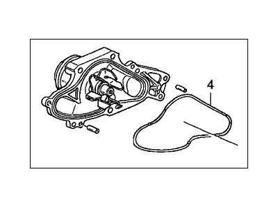 19200-RDM-A01 Acura Water Pump (Aisin) Illustration 1 of 1