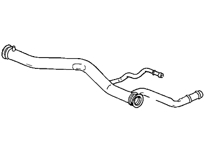 Acura TL Radiator Hose - 19505-RCA-A00