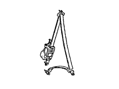 06818-SK7-A20 Acura Seal Set B, Passenger Side Guide (Inner) Illustration 1 of 1