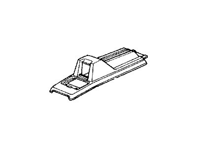 77703-SB3-951ZC Acura Console, Rear (Off Black) Illustration 1 of 1