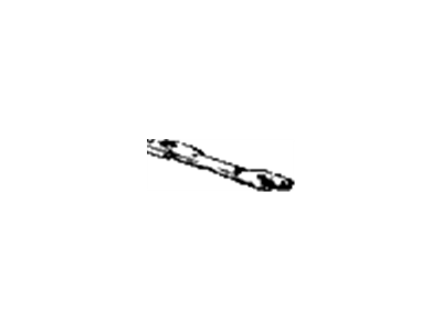 Acura 53212-SB3-000 Plate, Bending