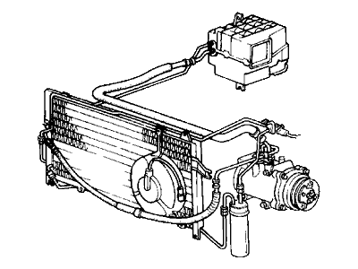 8-94379-094-5 Acura Generator Bracket Illustration 1 of 1