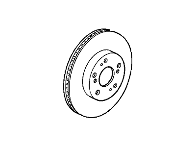 Acura RL Brake Disc - 45251-SZ3-000