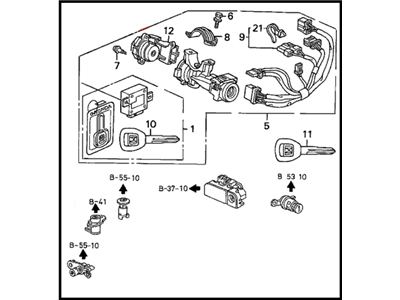 Acura 11943-P1R-A00 Exhaust Manifold Stay C 11943-P1R-A00 Acura Exhaust Manifold Stay C Illustration 1 of 1