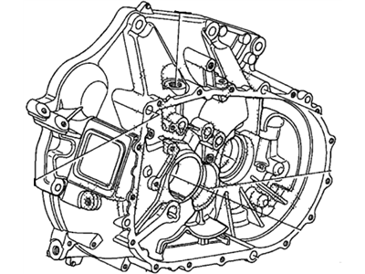 2006 Acura RSX Bellhousing - 21000-PPT-405