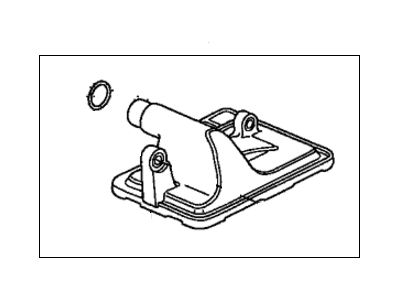 60919-SV4-300ZZ Acura Stiffener, Left Front Shock Absorber Illustration 1 of 1