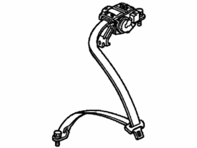 08L05-TA1-10002 Acura Strap, Surfboard Attachment Illustration 1 of 1