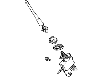 8-97808-660-1 Acura Bracket, Center Console Support Illustration 1 of 1