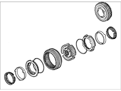 53659-SA5-951 Acura Orifice, Damping Illustration 1 of 1