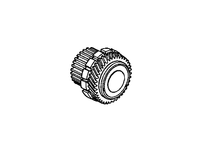 Acura 23430-RJB-010 Gear, Secondary Shaft Second