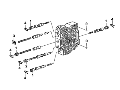 2007 Acura RL Valve Body - 27700-RJB-E00