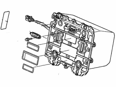46597-SDA-A01 Acura Stay Assembly, Pedal Illustration 1 of 1