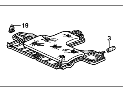 Acura 77320-SDB-A00 Cover Assembly, Driver (Lower)