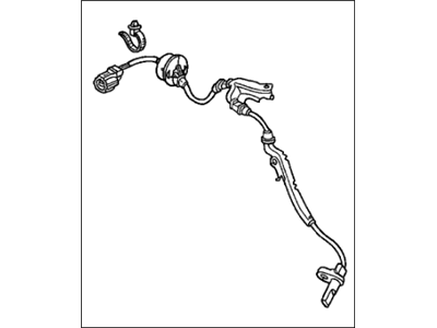 Acura 57450-SDH-003 Right Front Sensor Assembly