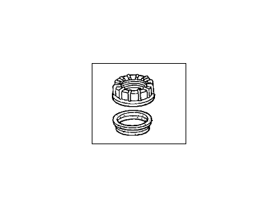 Acura 17046-SDA-A30 Nut & Gasket Set, Fuel Lock (Kautex)