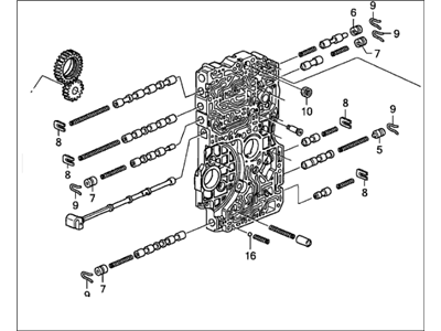 2007 Acura RL Valve Body - 27000-RJB-040