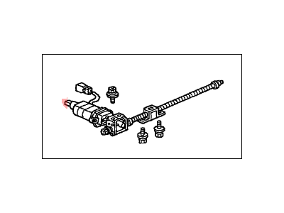 1999 Acura TL Seat Motor - 81514-SX0-003