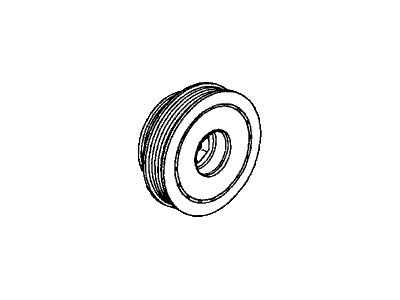1998 Acura CL Harmonic Balancer - 13810-P8A-A01