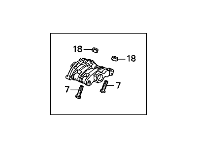 1997 Acura CL Rocker Arm - 14620-P0A-000