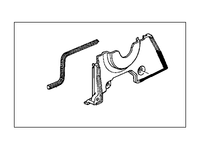 Acura 11830-PAA-800 Cover Set, Timing Belt Back