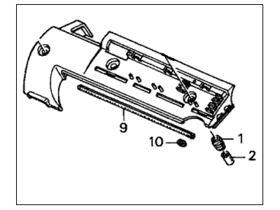 Acura 17122-P8A-A01 Cover B, Intake Manifold