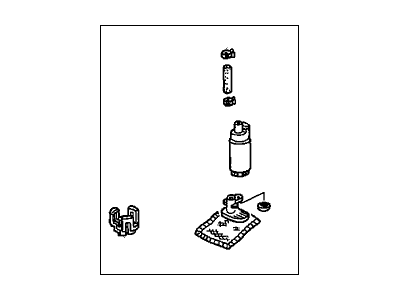 Acura 17040-S84-A02 Fuel Pump Set