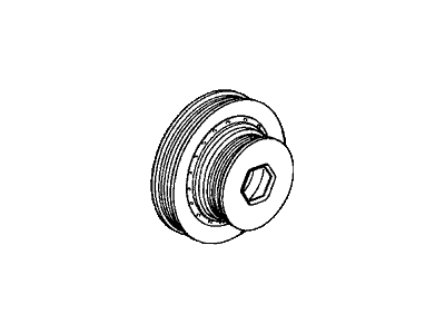 13810-PAA-A01 Acura Crankshaft Pulley Illustration 1 of 1
