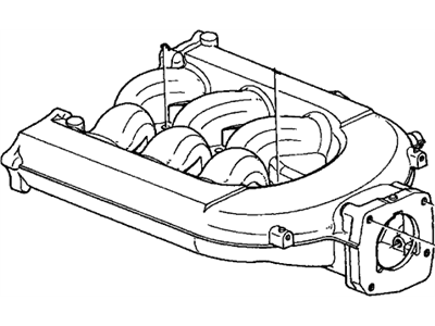 1997 Acura CL Intake Manifold - 17100-P8A-A01