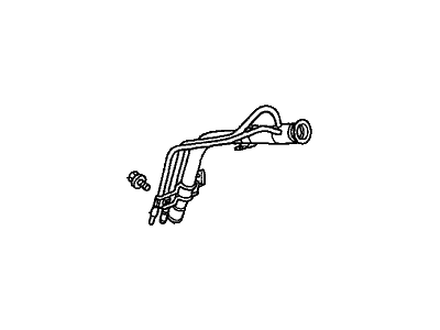 Acura 17660-S84-A01 Fuel Filler Pipe