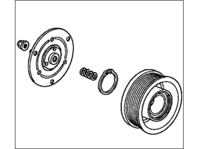 Acura 38900-RX0-A01 Clutch Set, Compressor