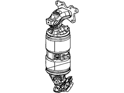 Acura ILX Catalytic Converter - 18160-R2A-M00