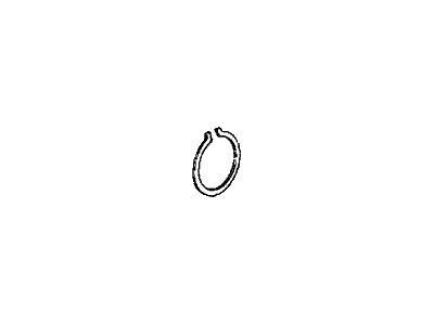 Acura 90602-PB6-000 Ring, Snap (60MM)