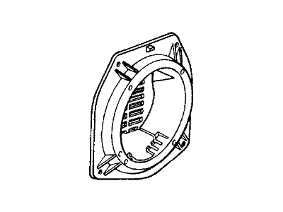 8-97801-222-0 Acura Spacer, Seat Belt Tension Rod Illustration 1 of 1