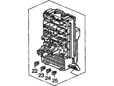 8-94440-231-0 Acura Spacer, Master Mac Illustration 1 of 1
