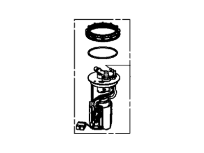 Acura 17045-TR0-A00 Fuel Pump Module Assembly (Yachiyo)