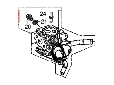 2015 Acura ILX Thermostat Housing - 19320-R1A-A00