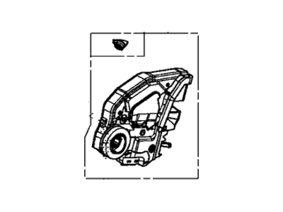 Acura MDX Door Lock Actuator - 72610-TR3-A11