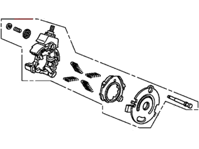 Acura 06312-R0A-000 Starter Motor Kit